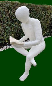 Grande sculpture pour jardin, création unique sur commande.